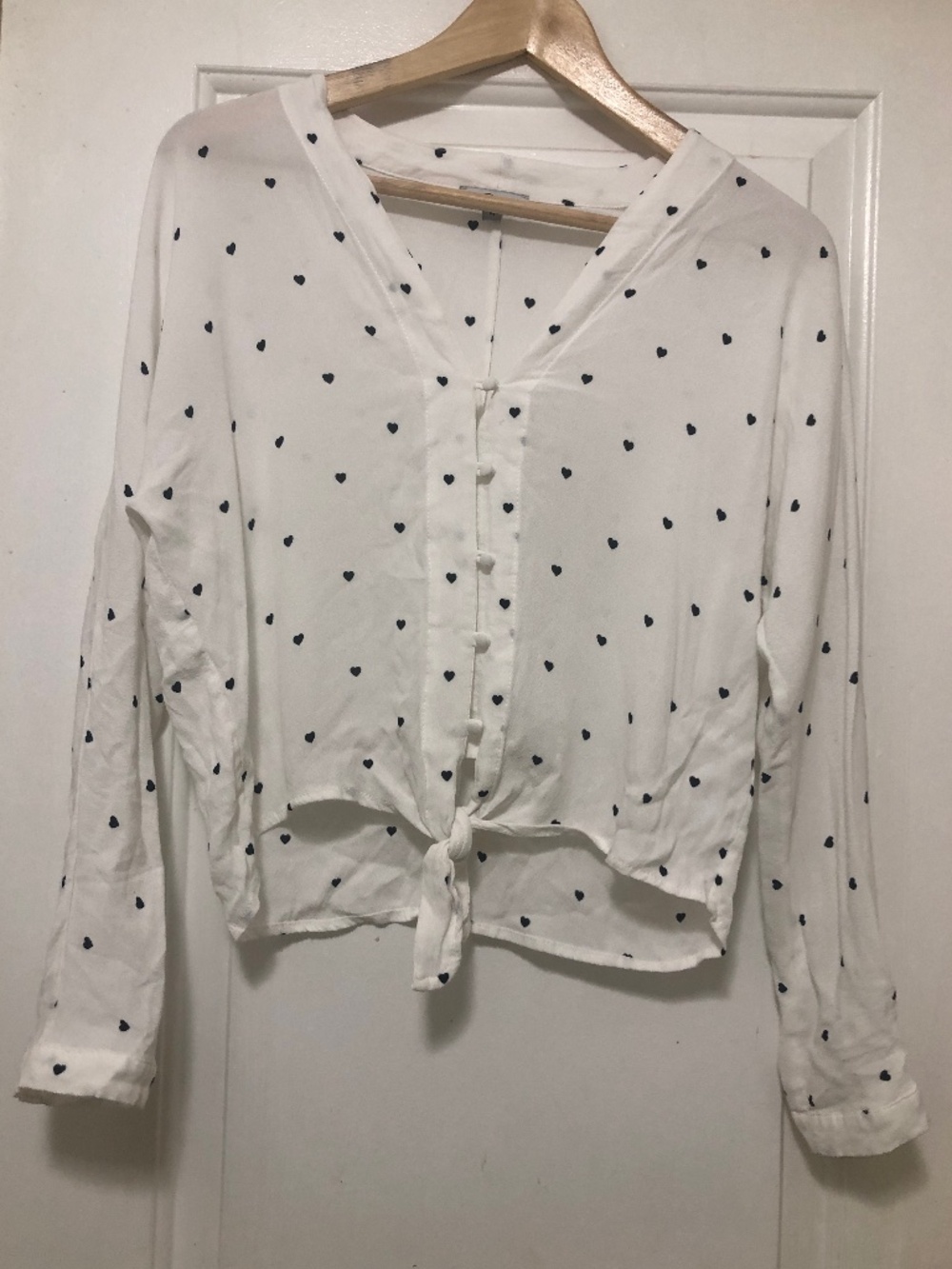 Rails Sloane Heart Blouse Size M - Picture 2 of 6